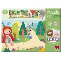 Goula - XXL Puzzle - Rotkäppchen, 30 Teile Goula - XXL Puzzle - Rotkäppchen, 30 Teile von Jumbo Spiele