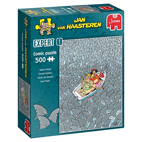 Jan Van Haasteren, Hai, Wahnsinn, Puzzle 500 Teile Erwachsene von Jan van Haasteren