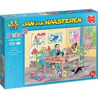 Jumbo 1110100531 - Jan van Haasteren Junior 20, Kreativ mit Ton, Comic-Puzzle, 150 Teile Jumbo 1110100531 - Jan van Haasteren Junior 20, Kreativ mit Ton, Comic-Puzzle, 150 Teile von Jumbo Spiele