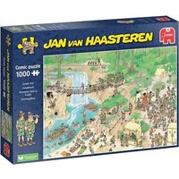 Jumbo 1110100316 - Jan van Haasteren, Dschungeltour, Comic-Puzzle, 1000 Teile von Jumbo Spiele