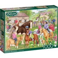 Jumbo 1110500236 - Falcon, Anne Searly, Riding School, Puzzle, 1000 Teile von Jumbo Spiele