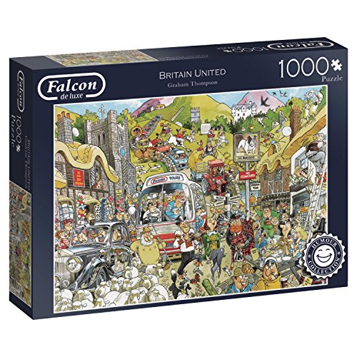 Jumbo 11197 Falcon de Luxe Graham Thompson Britain United Puzzle mit 1000 Teilen von Jumbo