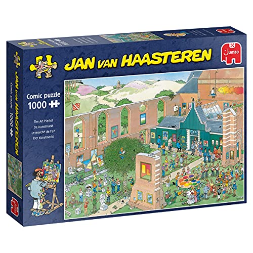 Jan van Haasteren Jumbo Spiele Jan van Haasteren Der Kunstmarkt - Puzzle 1000 Teile von Jan van Haasteren