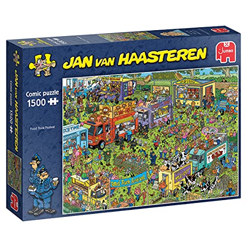 Jan Van Haasteren, Food-Truck-Festival, Puzzle 1500 Teile Erwachsene von Jan van Haasteren