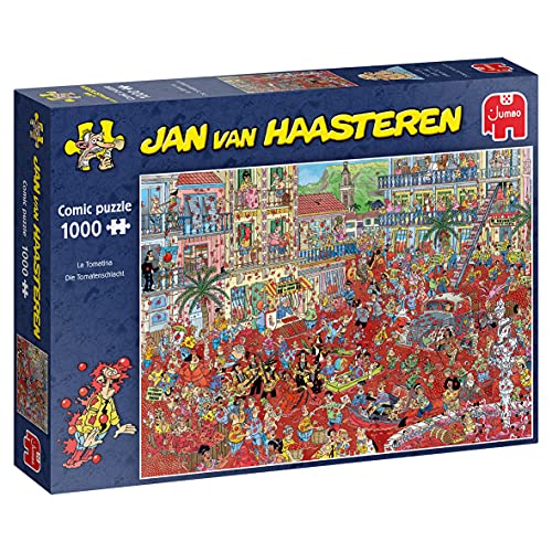 Jan Van Haasteren, La Tomatina, Puzzle 1000 Teile Erwachsene von Jan van Haasteren