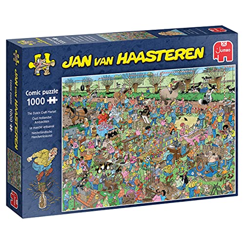 Jan Van Haasteren, Holländischer Markt, Puzzle 1000 Teile Erwachsene von Jan van Haasteren