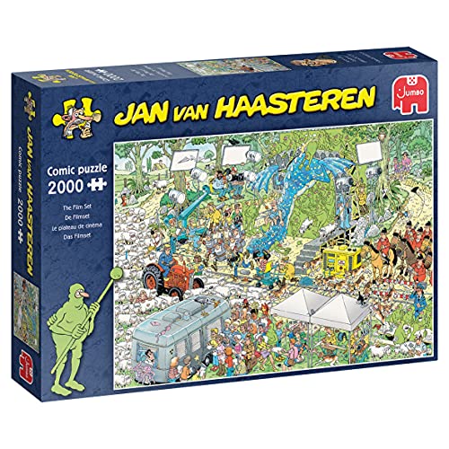 Jan Van Haasteren, Das Film Set, Puzzle 2000 Teile Erwachsene von Jan van Haasteren