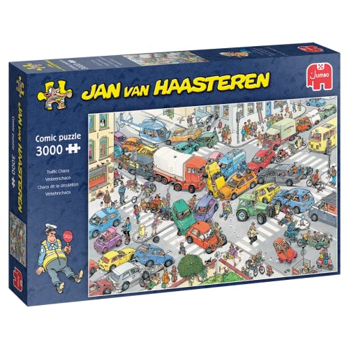 Jan Van Haasteren, Verkehrschaos, Puzzle 3000 Teile Erwachsene von Jan van Haasteren