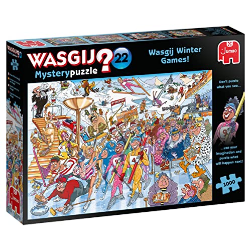 Wasgij, Mystery 22 - Winterspiele!, Puzzle 1000 Teile Erwachsene von Jumbo