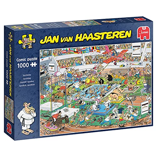 Jumbo 81906 Jan van Haasteren Sportlich, sportlich! 1000 Teile Puzzle von Jumbo