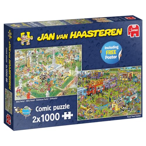 Jumbo Spiele 19099 Haasteren,Jan Puzzle, Mehrfarbig von Jumbo