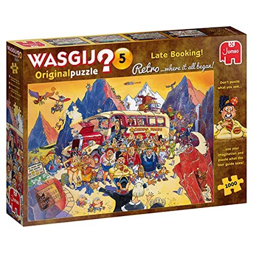 Jumbo Spiele Wasgij Retro Orignal 5 Billigangebot gebucht - Puzzle 1000 Teile von Jumbo