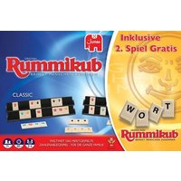 Jumbo Rummikub + Wort Rummikub, Gratis Bundle von Jumbo Spiele