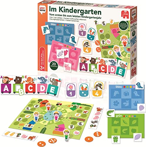 Jumbo Spiele - Ich lerne Im Kindergarten - Lernspiel für Kinder - Ab 3 Jahren - Art. Nr. 19568, 440 x x 320 von Jumbo