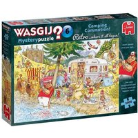 Jumbo Spiele - Wasgij Retro Mystery 6 - Camping-Wahnsinn!, 1000 Teile von Jumbo Spiele