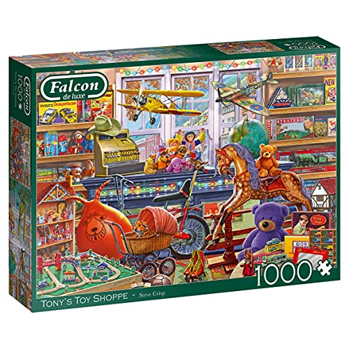Falcon 11317 Tony's Top Shoppe-1000 Teile Puzzlespiel, Mehrfarben von Jumbo