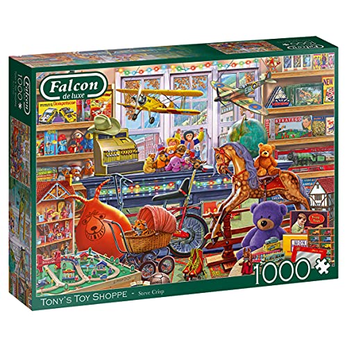 Falcon 11317 Tony's Top Shoppe-1000 Teile de Luxe Puzzlespiel, Mehrfarben von Jumbo