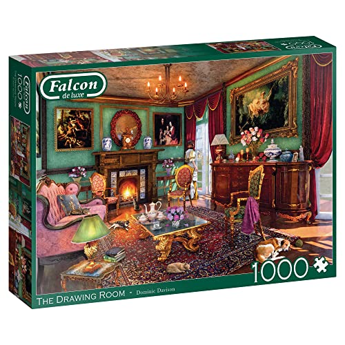 Falcon Jumbo Spiele Falcon The Drawing Room 1000 Teile - Puzzle für Erwachsene Falcon Jumbo Spiele Falcon The Drawing Room 1000 Teile - Puzzle für Erwachsene von Falcon