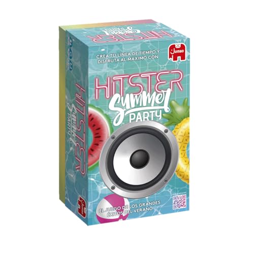 Hitster Summer Party Brettspiel für Erwachsene, empfohlen ab 16 Jahren, Party-Brettspiel - Spanish Version von Jumbo