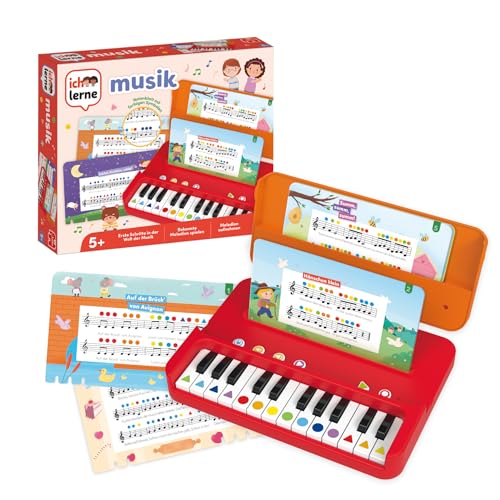 Ich lerne Musik - Musik-Lernspiele für Kinder - Noten Lernen und Melodien aufnehmen - Inkl. 12 Blättern beliebter Kinderlieder & Tragetasche - ab 5 Jahren Ich lerne Musik - Musik-Lernspiele für Kinder - Noten Lernen und Melodien aufnehmen - Inkl. 12 Blättern beliebter Kinderlieder & Tragetasche - ab 5 Jahren von Jumbo