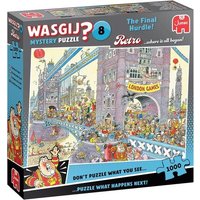JUMBO 1110100581 Puzzle 1000 Teile Wasgij Retro Mystery 8 - Die letzte Hürde! JUMBO 1110100581 Puzzle 1000 Teile Wasgij Retro Mystery 8 - Die letzte Hürde! von Jumbo