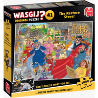 JUMBO 1110100583 Puzzle 1000 Teile Wasgij Original 41 - Die Reparatur-Werkstatt JUMBO 1110100583 Puzzle 1000 Teile Wasgij Original 41 - Die Reparatur-Werkstatt von Jumbo