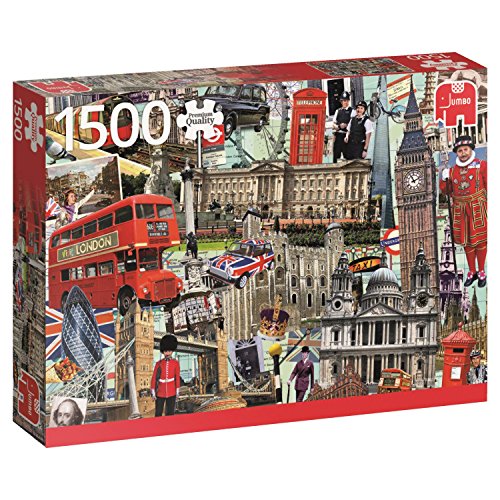 JUMBO 18366 Best of London Puzzle 1500 Teile, andere, Norme von Jumbo