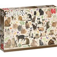 JUMBO 18595 Puzzle 1000 Teile Katzen Poster JUMBO 18595 Puzzle 1000 Teile Katzen Poster von Jumbo