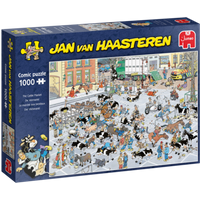 JUMBO 19075 Puzzle Jan van Haasteren - Der Vieh-Markt - 1000 Teile JUMBO 19075 Puzzle Jan van Haasteren - Der Vieh-Markt - 1000 Teile von Jumbo