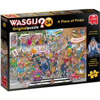 JUMBO 19181 Puzzle Wasgij Original 34 - Ein Stückchen Pride! - 1000 Teile JUMBO 19181 Puzzle Wasgij Original 34 - Ein Stückchen Pride! - 1000 Teile von Jumbo
