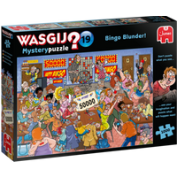 JUMBO 19182 Puzzle Wasgij Mystery 19 - Bingo-Betrug! - 1000 Teile von Jumbo