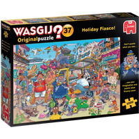 JUMBO 25004 Puzzle Wasgij Original 37 - Holiday Fiasco - 1000 Teile von Jumbo