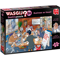 JUMBO 25013 Wasgij Destiny 24 - Business as Usual! - 1000 Teile von Jumbo