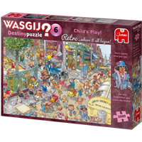 JUMBO 25015 Wasgij Retro Destiny 6 - Kinderspiel! - 1000 Teile JUMBO 25015 Wasgij Retro Destiny 6 - Kinderspiel! - 1000 Teile von Jumbo