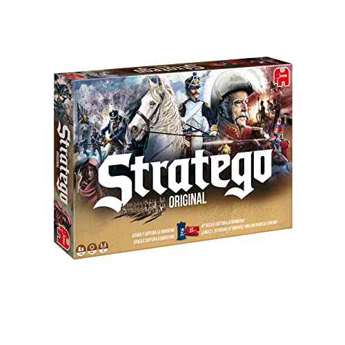 JUMBO -Jumbo-80516-Stratego Original, Spiel mit Spiel und Strategie, ab 8 Jahren, 2 Spieler, SPANISCHE/FRANZÖSISCHE VERSION von Jumbo