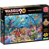 JUMBO SPIELE 1110100020 Puzzle 1000 Teile Wasgij Original 43 Wie ein Fisch im Wasser von Jumbo