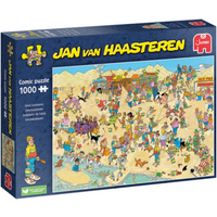 JUMBO SPIELE 20071 Puzzle 1000 Teile Jan van Haasteren - Sandskulpturen von Jumbo