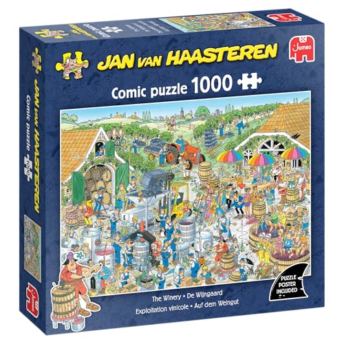 Jan Van Haasteren – JVH – Der Weinberg – The Jamboree – Puzzle für Erwachsene – 100% recycelter Karton – 1000 Teile Jumbo Jan Van Haasteren – JVH – Der Weinberg – The Jamboree – Puzzle für Erwachsene – 100% recycelter Karton – 1000 Teile Jumbo von Jumbo
