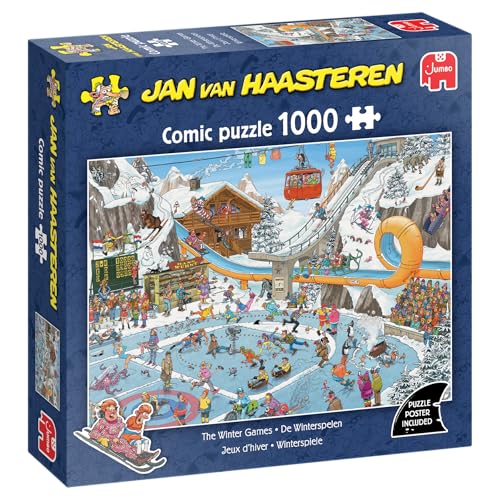 Jan Van Haasteren – JVH – Winterspiele – Winter Games – Puzzle für Erwachsene – 100% recycelter Karton – 1000 Teile Jumbo Jan Van Haasteren – JVH – Winterspiele – Winter Games – Puzzle für Erwachsene – 100% recycelter Karton – 1000 Teile Jumbo von Jumbo