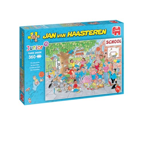 Jan Van Haasteren Junior - Das Klassenfoto - 360 Teile - Comic Kinderpuzzle Jan Van Haasteren Junior - Das Klassenfoto - 360 Teile - Comic Kinderpuzzle von Jumbo