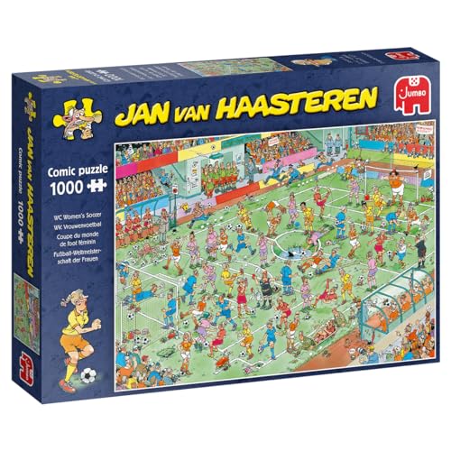 Jan van Haasteren WM Frauen Fußball - Puzzle 1000 Teile von Jumbo