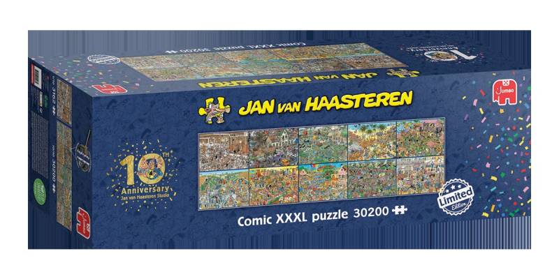 Jumbo 10 Jahre Studio Jan van Haasteren 30200 Teile Puzzle Jumbo-00027 von Jumbo