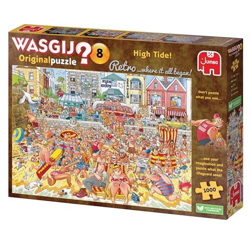 Wasgij Retro Original 8 - Hochwasser - 1000 Teile - Puzzlespiel von Jumbo