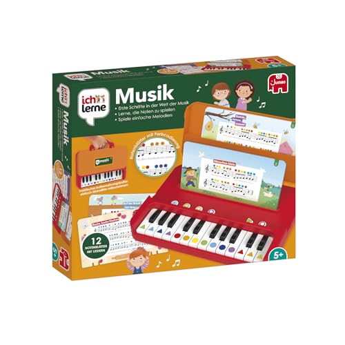 Jumbo 1110100389 Ich Lerne Musik Learning Toys, Mehrfarbig von Jumbo