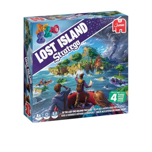 Jumbo 1110101819 Stratego - Lost Island Brettspiel, Mehrfarbig von Jumbo