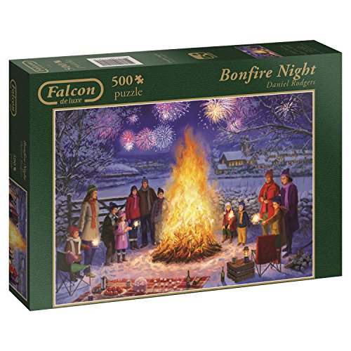 Jumbo 11121 Puzzle Bonfire Night, 500 Teile von Jumbo