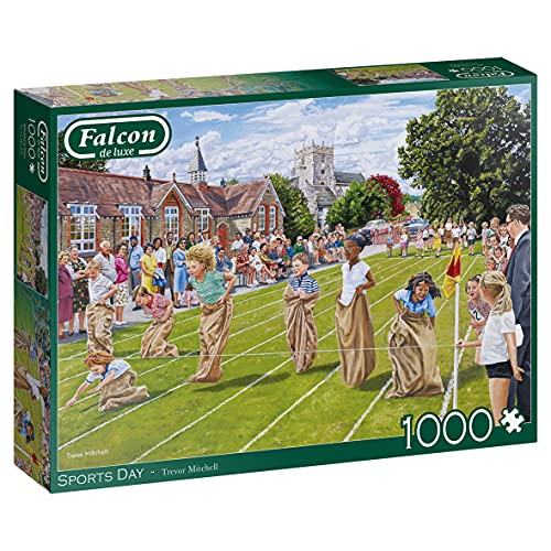 Jumbo 11335 Sports Day-1000 Teile Puzzlespiel, Mehrfarben von Jumbo