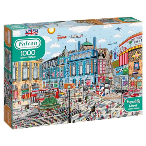 Jumbo 11354 Piccadilly Circus Puzzle, Multicolor von Jumbo