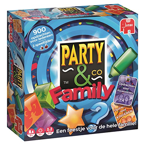 Party & Co. Quizspiele für Familien, Kinder und Erwachsene - Brettspiel (Quizspiele, Kinder und Erwachsene, 25 Minuten, 50 Minuten, Jungen/Mädchen, 8 Jahre und älter) - (niederländische Version) von Disney