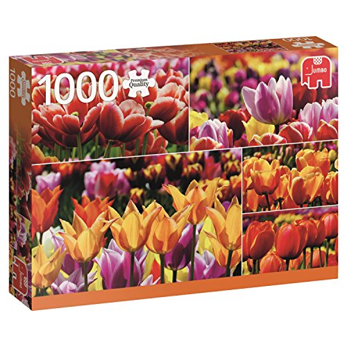 Jumbo 18364 Puzzle Holländische Tulpen, 1000 Teile von Jumbo